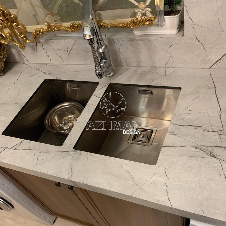اجرای دیوارکوب و صفحه کابینت و جزیره با SPL